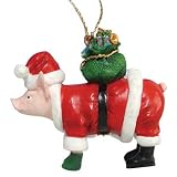 This Little Piggy Santa Pig Ornament