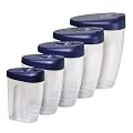 Sch�ttdosen Set 5tlg 0,3, 0,5, 0,7, 1,0 und 1,4 Liter 004506