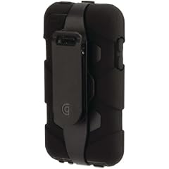 Griffin GB01986 Survivor Silikonh�lle mit G�rtelklemme f�r iPod touch 4G schwarz