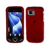 iNcido Brand Cell Phone Rubber Feel Red Protective Case Faceplate Cover for ....