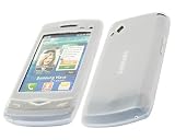 iTALKonline WHITE Soft SILICONE Case/Cover/Pouch for Samsung S8500 Wave