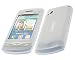iTALKonline WHITE Soft SILICONE Case/Cover/Pouch for Samsung S8500 Wave