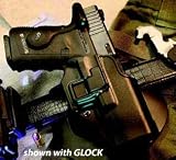BlackHawk CQC SERPA Belt Holster Right Hand Black Taurus 24/7 Carbon Fiber Belt Loop and Paddle 410529BK-R