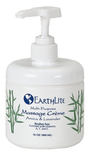 Earthlite 16-Ounce Pump Lavender Massage Creme