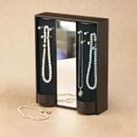 Umbra Desire Wood Jewelry Box with Mirror Front