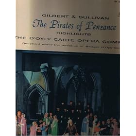 Gilbert & Sullivan: The Pirated of Penzance [LP Record]