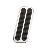 Lokar BAG-6092 Billet Aluminum Throttle Pad with Rubber by Lokar