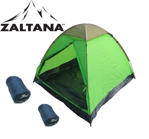 3 PERSON TENT WITH 3LB SLEEPING BAG SET