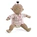 Rosy Cheeks Tan Brunette Baby Girl Doll by North American Bear
