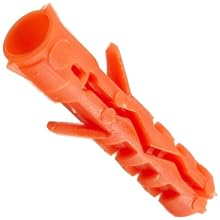 Nylon 6/6 Anchor, 1-3/8" Length, Pack Of 100