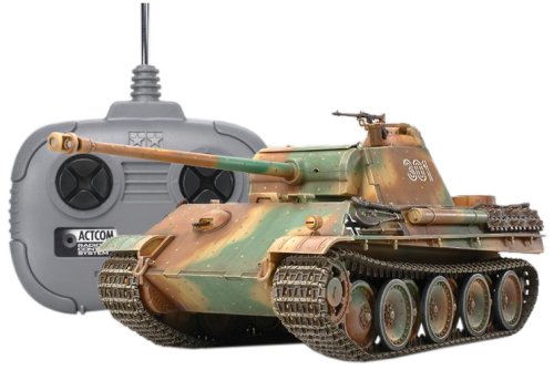 1/35 RCタンクシリーズ No.5 ドイツ戦車 パンサーG 後期型 (4chユニット付)