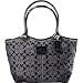 Coach Bleecker Signature Bag Tote with Black Patent Trim 12564