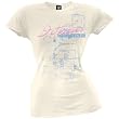Deftones - Blue Print Juniors T-Shirt