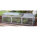 Pergart Fr�hbeet Gaia 2x, 120 x 100 cm, 4 Dachfenster