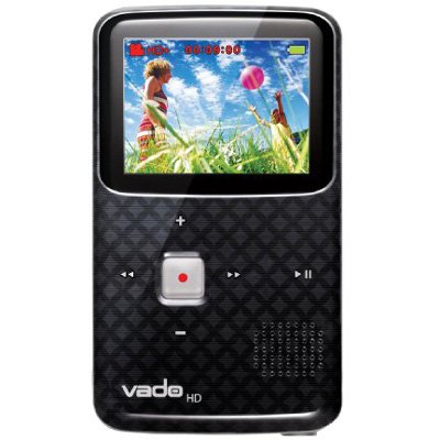Creative Labs Vado HD Pocket Video Camcorder 3rd Generation - 120 Minutes (Black) - NEWEST MODEL
