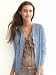 Banana Republic Petite Silk Blend Streamers Cardigan