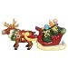 Reindeer & Santa's Sleigh Christmas Salt & Pepper Shaker Set