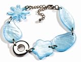Hush! Ladies Bright Blue Coordinating Bracelet On 3 Extender- Florence Collection
