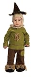 Wizard of Oz Toddler Scarecrow Costume Romper