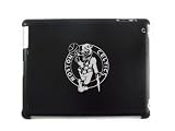 Black Apple iPad 2 Aluminum Plated Back Case Boston Celtics