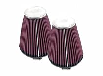 K&N RC-1202 Universal Chrome Filter