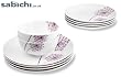 purple dinner set
