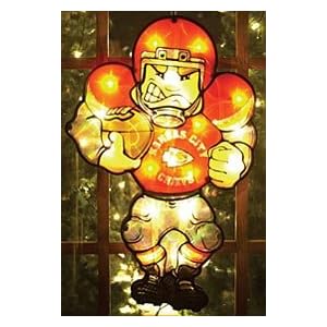 Kansas City Chiefs 20 Double Sided Window Light-Up Player by Wincraft