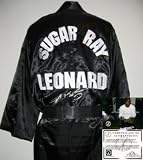 Sugar Ray Leonard Signed Boxing Robe