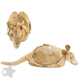 41h1MpK6VfL. SL160  Armadillo Animal Slippers for Women and Men