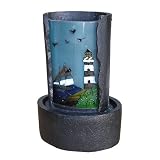 Review Dorel  / Dorel 00RDLX62210 Lighthouse Fountain with Glass and Light