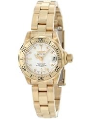 Invicta Womens 8945 Pro Diver Collection Gold-Tone Watch