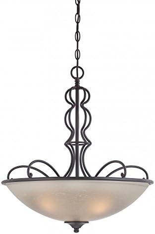 Tangier Inverted Pendant with Natural Iron Finish Model-85531-NI