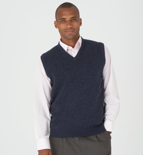 Big & Tall Pure Lambswool Slipover