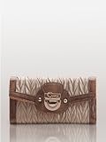 GUESS Brigitte Slim Clutch, WHITE