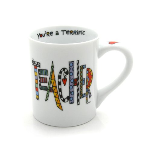 Our Name Is Mud by Lorrie Veasey Cuppa Doodle Teacher Mug, 4-1/2-Inch On Sale