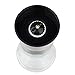 Salt and Pepper Grinder Set - Freshly Grinds Whole Peppercorns or Coarse Sea Salts, 2 Piece Stainless Steel and Glass Combo, Tabletop Stand Included with Mills - 100% Satisfaction Guaranteed