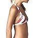 Fox Racing Womens Red, White and True Fixed Halter Top