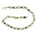 9ct 2 Colour Gold Ladies 5 Points Diamond Set Heart Link Bracelet