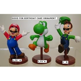 Furuta Super Mario Figure Tiny Mini Mario Luigi Yoshi