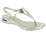 Cole Haan Air Bria Metallic White 7 Womens Sandals