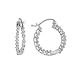 10k White or Yellow Gold Diamond Hoop Earrings (1/2 cttw, H-I Color, I3 Clarity)