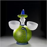 Eigenschaften Glasstudio Borowski  / Pedro grün - Schale Objekt - Studio Line - Borowski Skulptur