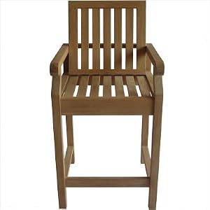 St. Tropez Teak Bar Chair
