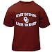 Oklahoma Sooners Crimson Toddler Start 'Em Young T-shirt