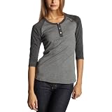 O'Neill Junior's "Tsunami" Raglan Sleeve Top,Heather 
Grey,Small