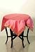 Peach Pink Sari Table linen /tavle cloth / Topper - Custom Made