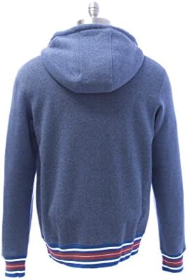 Durkl Men's Heathered Rat Hoodie Large Blue