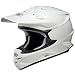 Shoei VFX-W Solid White Off-Road Helmet