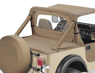Bestop 80007-04 Sport Bar CoversTan for Jeep