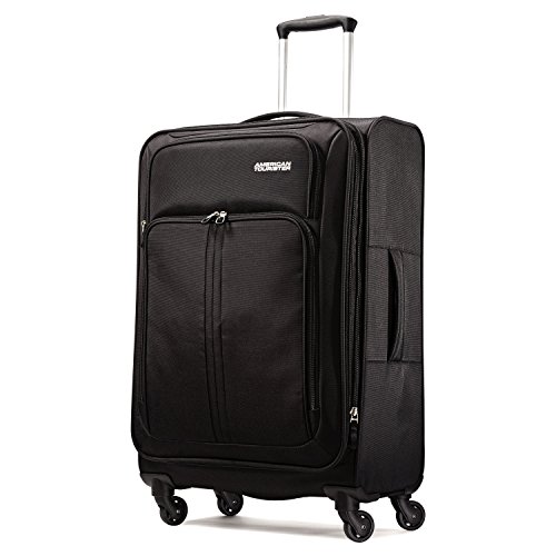American Tourister Splash LTE Spinner 24 Suitcases, Black